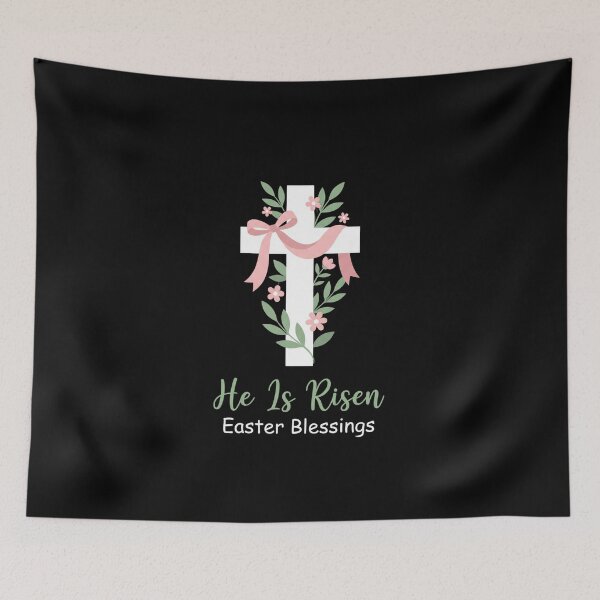 Item preview, Cute Christian Coquette Easter Cross Design designed and sold by Pixie-agenca.