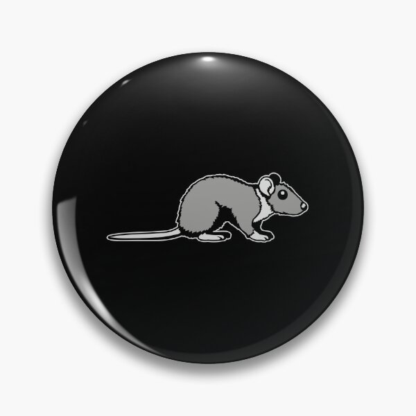 Item preview, Rat Side View Cute Funny Rodent Animal Pet Cartoon designed and sold by shirt-o-mat.