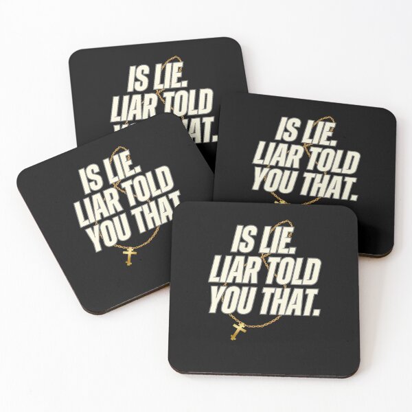 Item preview, Is Lie. Liar told you that: Heated Rivalry Inspired Quote Graphic – Ilya Rozanov Funny Fan Art designed and sold by WolfBirdDesigns.