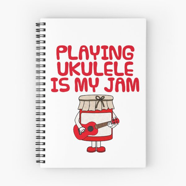 Item preview, Playing Ukulele Is My Jam, Ukulelist Musician Funny designed and sold by doodlerob.