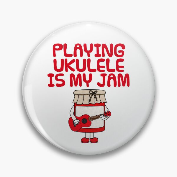 Item preview, Playing Ukulele Is My Jam, Ukulelist Musician Funny designed and sold by doodlerob.
