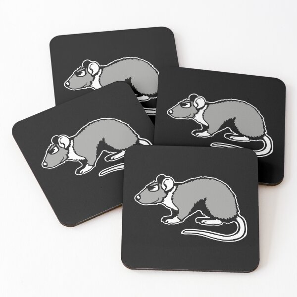 Item preview, Cool Rat Sunglasses Side View Funny Rodent Animal designed and sold by shirt-o-mat.