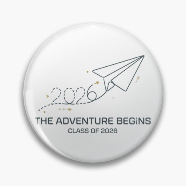 Item preview, The Adventure Begins Paper Plane Graduation designed and sold by ShoopingAn.