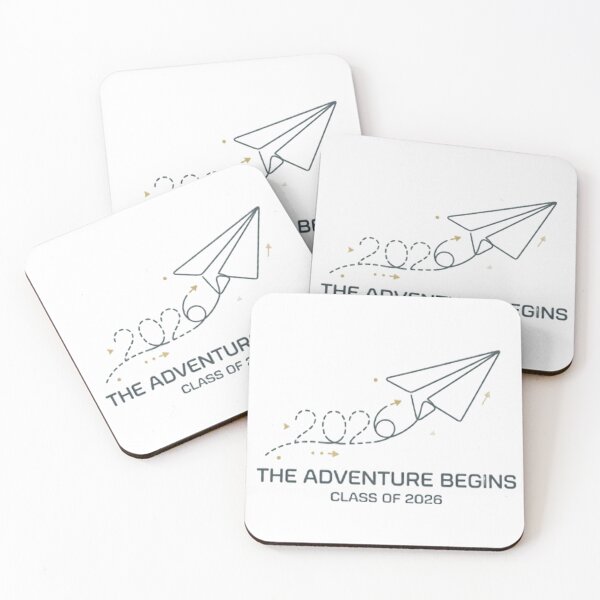 Item preview, The Adventure Begins Paper Plane Graduation designed and sold by ShoopingAn.