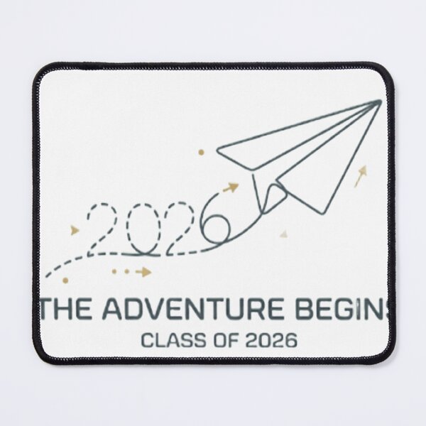 Item preview, The Adventure Begins Paper Plane Graduation designed and sold by ShoopingAn.