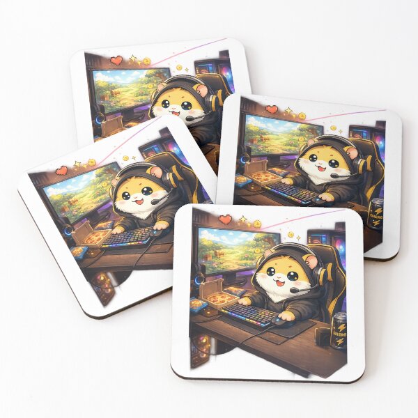 Item preview, Hamster Gamer – Epic Video Game Session designed and sold by NextNoob485.
