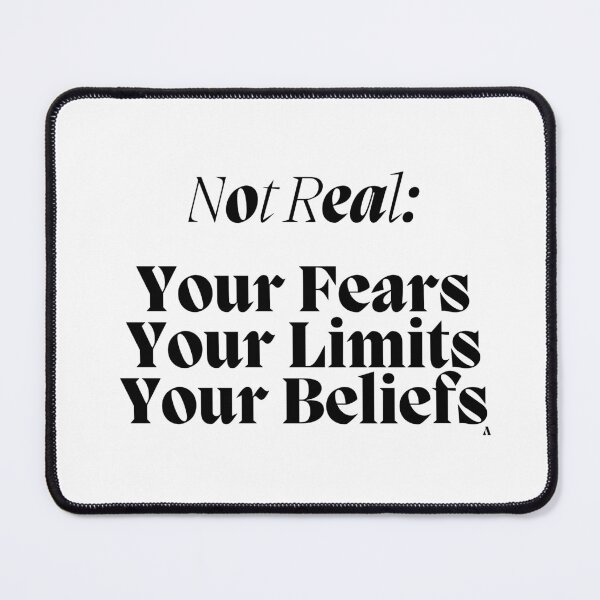 Item preview, Not Real: Your fears Your limits Your beliefs designed and sold by Finds.