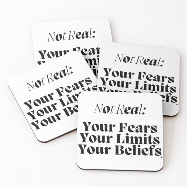 Item preview, Not Real: Your fears Your limits Your beliefs designed and sold by Finds.