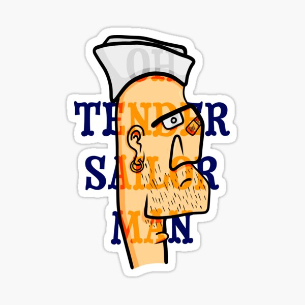 Item preview, Oh Tender Sailor Man designed and sold by JuiceBoxJuice.