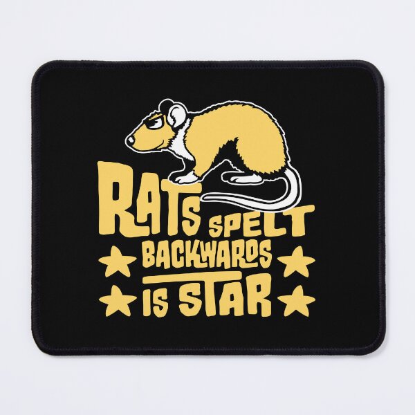 Item preview, Rats Spelt Backwards Is Star Funny Clever Quote Logo designed and sold by shirt-o-mat.