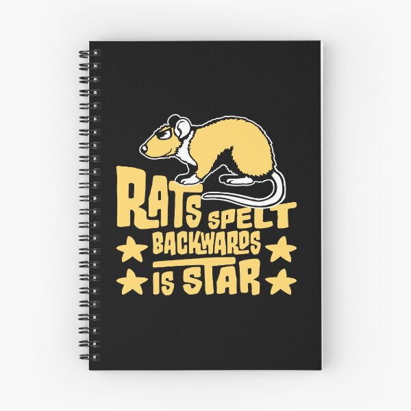 Item preview, Rats Spelt Backwards Is Star Funny Clever Quote Logo designed and sold by shirt-o-mat.