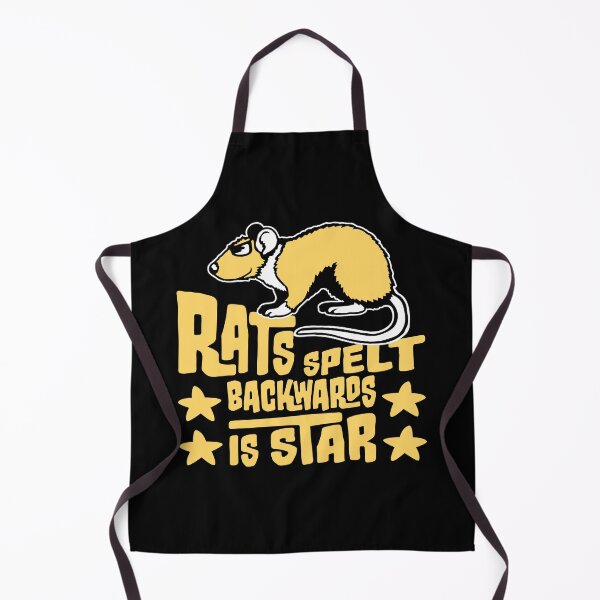 Item preview, Rats Spelt Backwards Is Star Funny Clever Quote Logo designed and sold by shirt-o-mat.