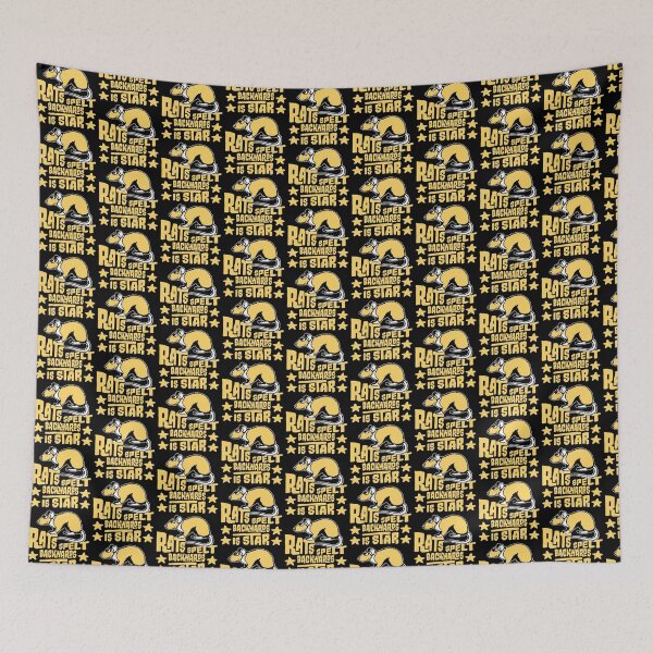 Item preview, Rats Spelt Backwards Is Star Funny Clever Quote Logo designed and sold by shirt-o-mat.