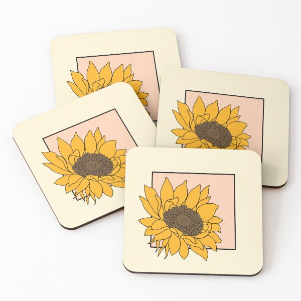 Artikelvorschau, Minimalistische Sonnenblume entworfen und verkauft von Pamelarts.