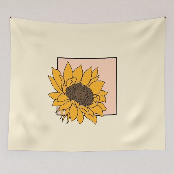 Item preview, Minimalistic sunflower designed and sold by Pamelarts.