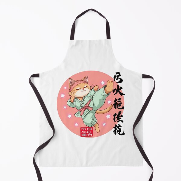 Item preview, Funny Karate Cat Material Arts Japanese Style Art designed and sold by CeliaZnx.