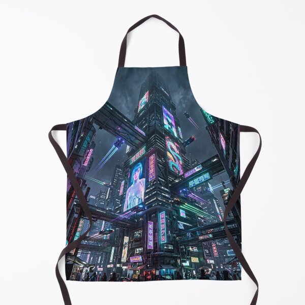 Item preview, Vertical Skyline: Neo-Tokyo Infinite Heights designed and sold by ZETORA Studio.
