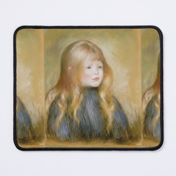 Item preview, Head of a Child by Pierre-Auguste Renoir: Impressionist Child Portrait Poster designed and sold by artofuniverse.