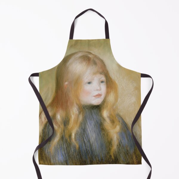 Item preview, Head of a Child by Pierre-Auguste Renoir: Impressionist Child Portrait Poster designed and sold by artofuniverse.