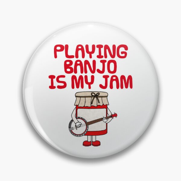 Item preview, Playing Banjo Is My Jam, Banjoist Musician Funny designed and sold by doodlerob.