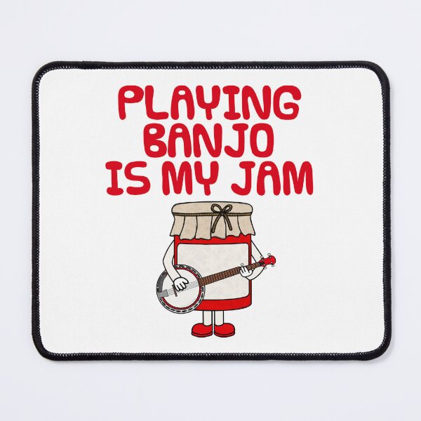 Item preview, Playing Banjo Is My Jam, Banjoist Musician Funny designed and sold by doodlerob.