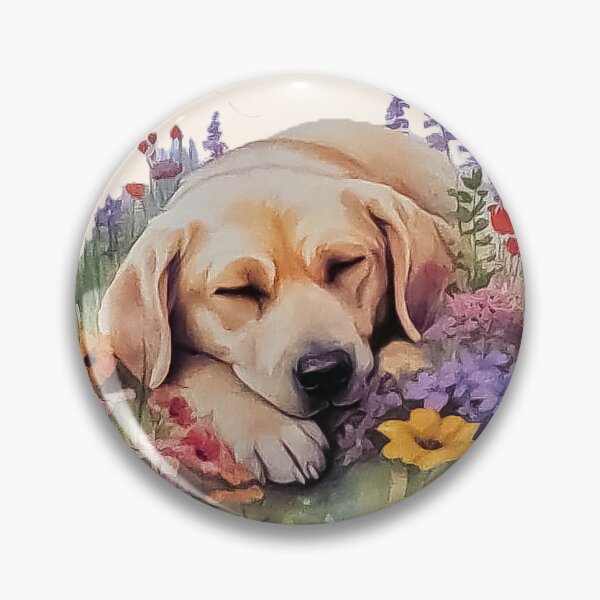 Item preview, Coquette Dog in Pink Floral Bow | Fairycore Watercolor  designed and sold by Tokraz-art.