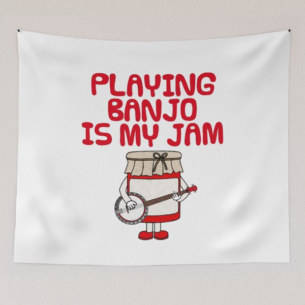 Item preview, Playing Banjo Is My Jam, Banjoist Musician Funny designed and sold by doodlerob.