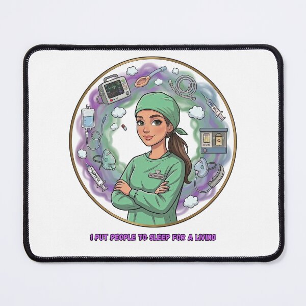 Item preview, I put people to sleep for a living (anesthesiologist) designed and sold by Nurse Eve.