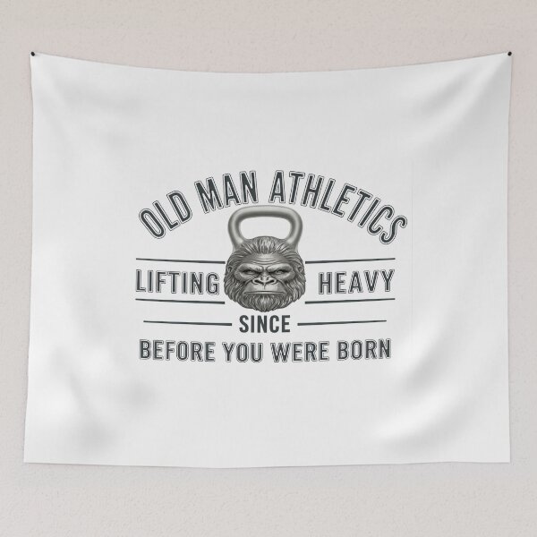 Item preview, Lifting Heavy Since Before You Were Born designed and sold by Old Man Athletics.