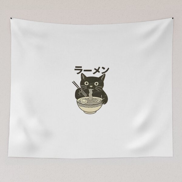 Aperçu de l'œuvre Le Japon mange des chats créée et vendue par TREND DESIGN SHOP.