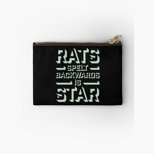 Item preview, Rats Spelt Backwards Is Star Funny Clever Quote Logo designed and sold by shirt-o-mat.