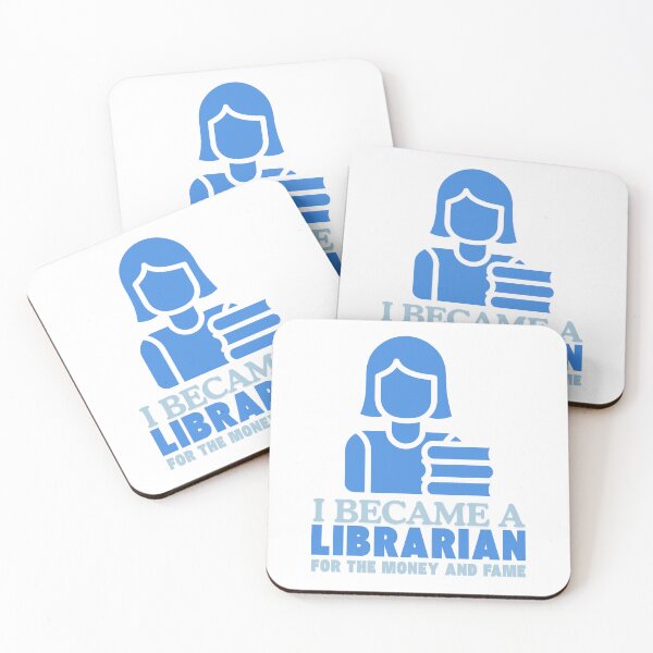 Item preview, Librarian For Money And Fame Funny Quote designed and sold by CleanDecor.