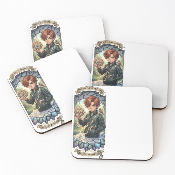 Item preview, Ancient Whispers Anime Adventurer with Magical Map designed and sold by RickyStick.