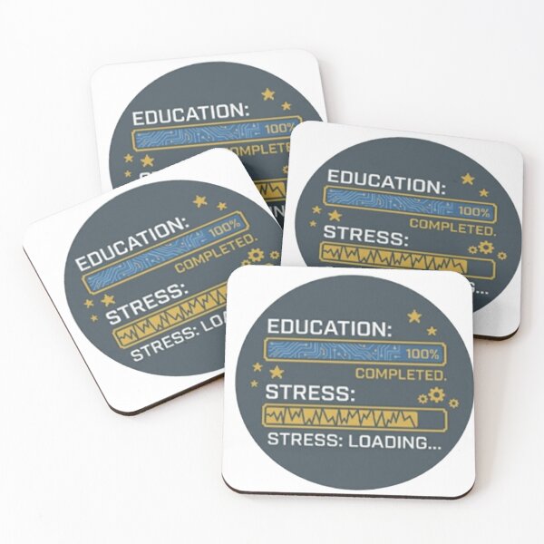 Item preview, Education Completed Stress Loading Progress Bar designed and sold by ShoopingAn.