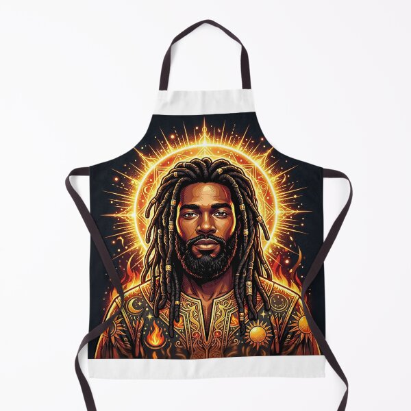 Item preview, Majestic Divine Dreadlocked Sun King designed and sold by Brasuca's Art.