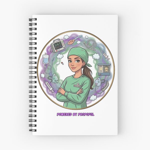 Item preview, Powered by propofol (anesthesiologist) designed and sold by Nurse Eve.