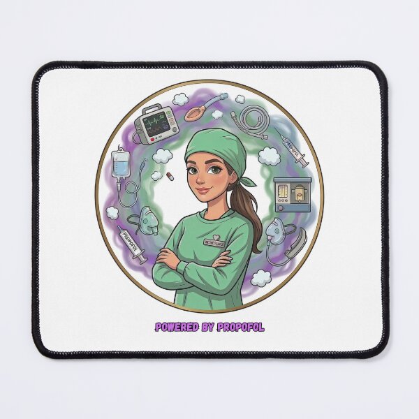 Item preview, Powered by propofol (anesthesiologist) designed and sold by Nurse Eve.
