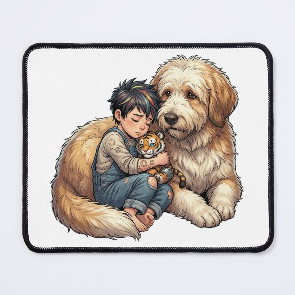 Item preview, The boy and the dog designed and sold by PP&RAINBOW SHOP.