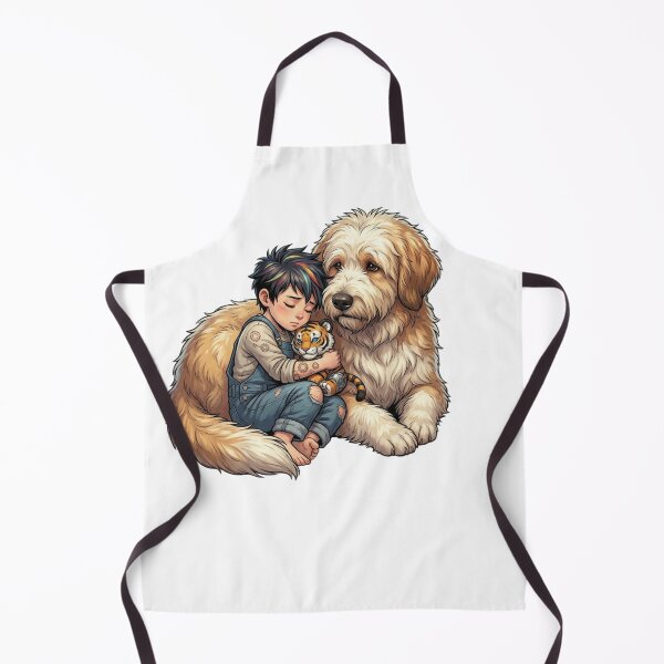 Item preview, The boy and the dog designed and sold by PP&RAINBOW SHOP.