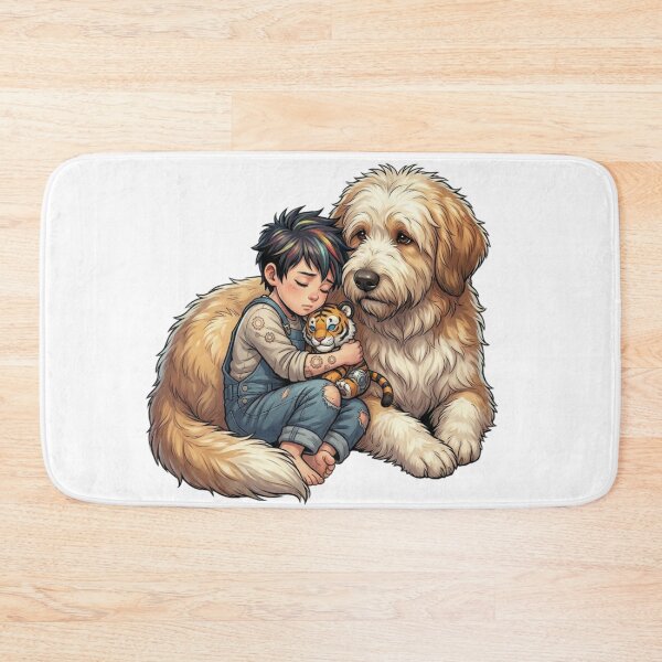Item preview, The boy and the dog designed and sold by PP&RAINBOW SHOP.