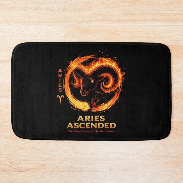 Item preview, Aries Ascended Fire Zodiac Enso designed and sold by 97Ts.