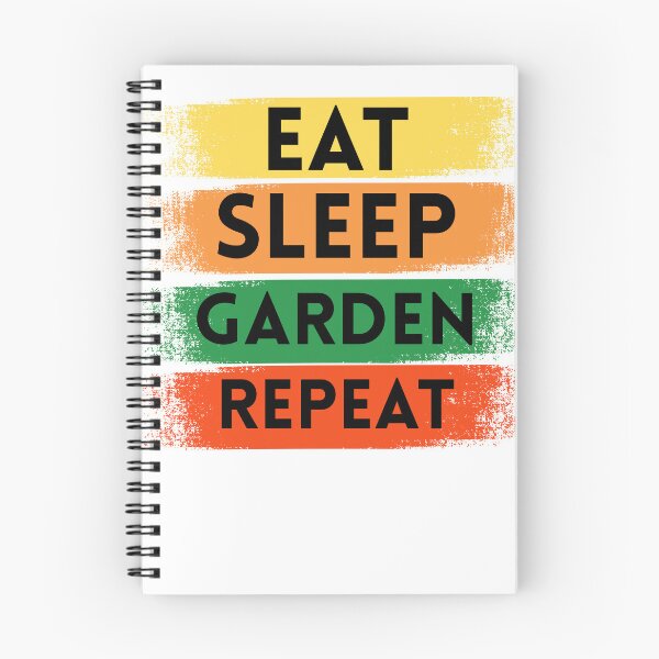 Item preview, Eat Sleep Garden Repeat – Plant Lover Quote designed and sold by INKPOPTOURI.