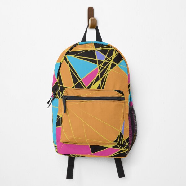 Item preview, Abstract Energy Art – Geometric Shapes in Blue & Gold, Yellow & Pink | Modern Design designed and sold by Susanna Schorr.