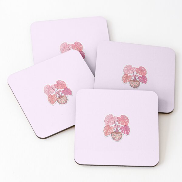 Item preview, Pink Monstera Plant designed and sold by ButterCreations.