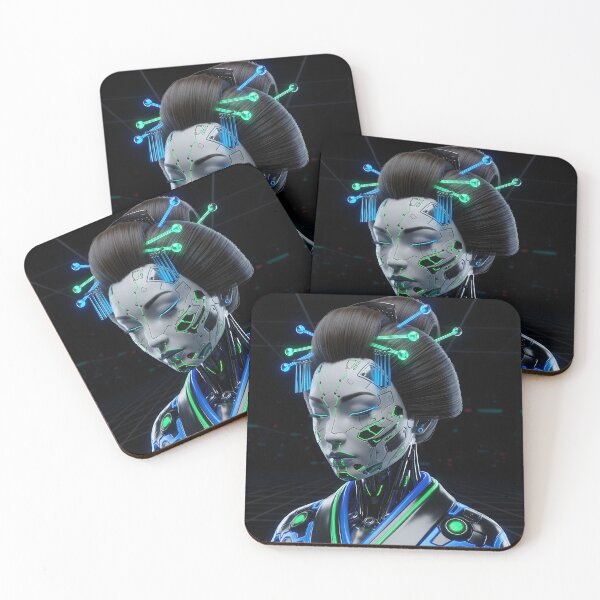 Item preview, Cyber Geisha - Zetora Studio Edition designed and sold by ZETORA Studio.