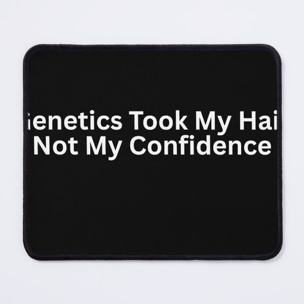 Item preview, Genetics Took My Hair Not My Confidence - Bald Motivation Shirt, Hair Loss Gift designed and sold by FitMindDesigns.