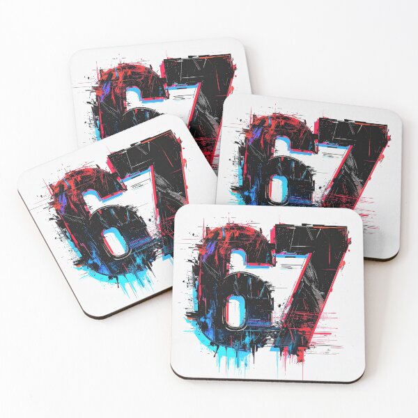 Item preview, 67 Glitch — Dark Aesthetic designed and sold by Soul of Sonic.