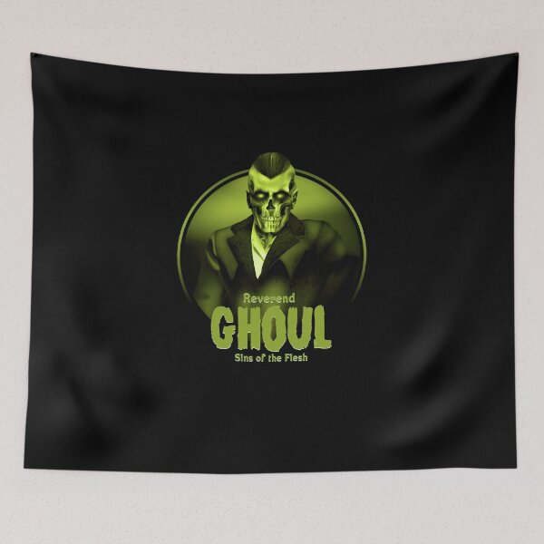 Item preview, Psychobilly Reverend Ghoul designed and sold by vintageparkie.