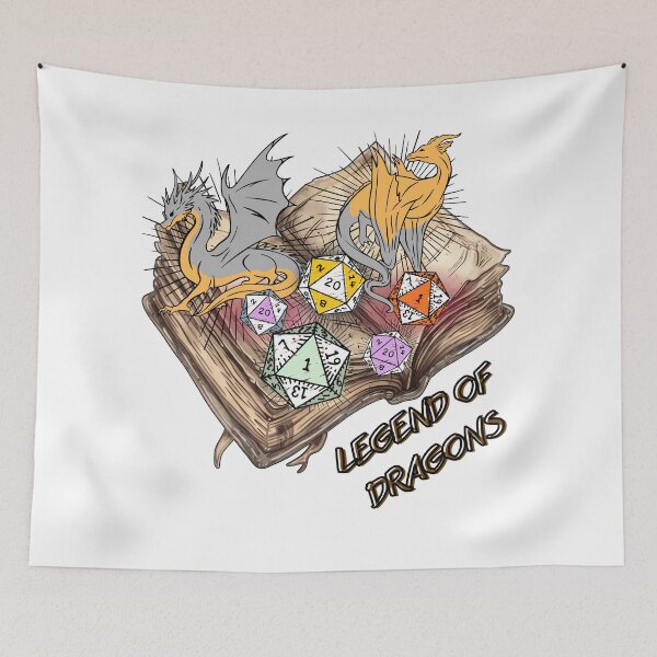 Item preview, LEGEND OF DRAGONS designed and sold by stickersrafisa.