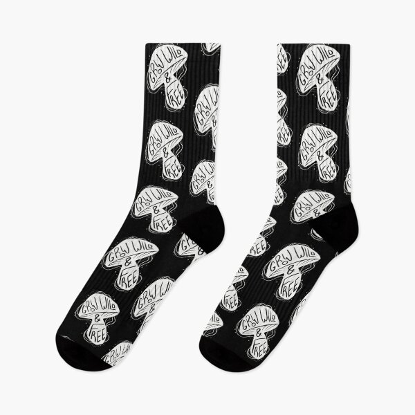 Item preview, Copy of Grow Wild and Free Mushroom (White) designed and sold by Nothing But Tea.